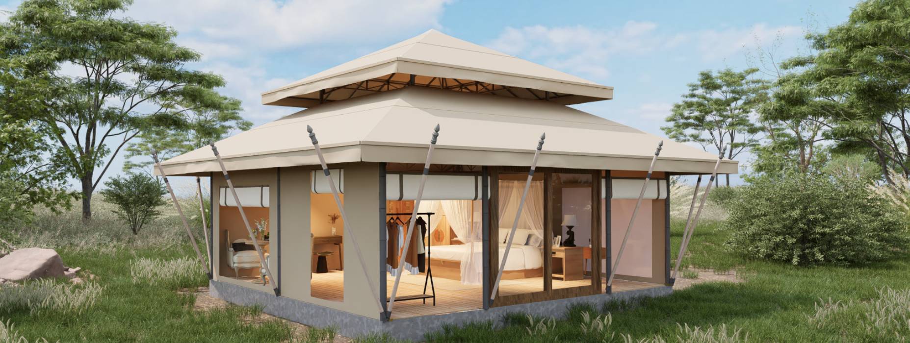 蓬溪县户外野奢帐篷